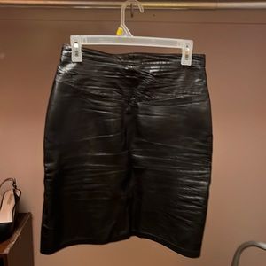 Vintage Black leather Forenza by the limited size 10 90’s era.